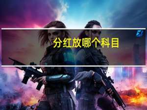 分红放哪个科目