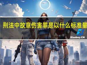 刑法中故意伤害罪是以什么标准量刑的