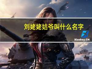 刘姥姥姑爷叫什么名字