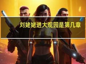 刘姥姥进大观园是第几章