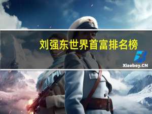 刘强东世界首富排名榜
