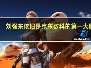 刘强东依旧是京东数科的第一大股东