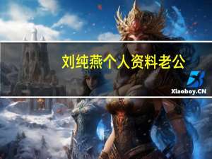 刘纯燕个人资料 老公（刘纯燕的老公是谁）