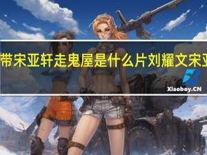 刘耀文带宋亚轩走鬼屋是什么片 刘耀文宋亚轩情趣套装