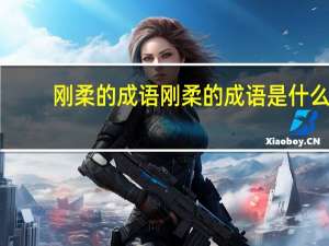 刚柔的成语刚柔的成语是什么