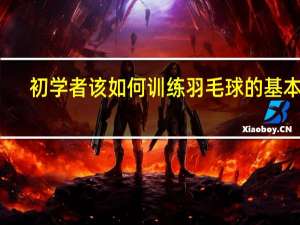 初学者该如何训练羽毛球的基本功