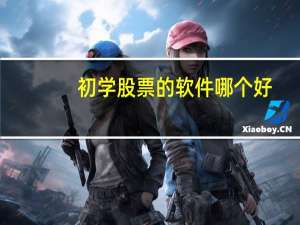 初学股票的软件哪个好