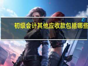 初级会计其他应收款包括哪些