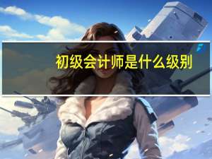 初级会计师是什么级别