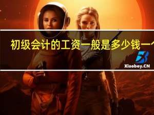 初级会计的工资一般是多少钱一个月