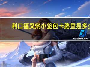利口福 叉烧小笼包卡路里是多少