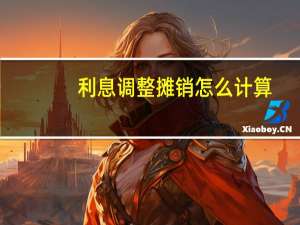 利息调整摊销怎么计算