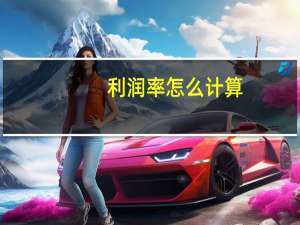 利润率怎么计算