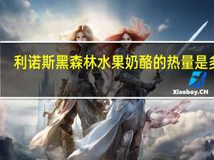 利诺斯 黑森林水果奶酪的热量是多少