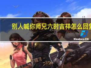 别人喊你师兄六时吉祥怎么回复