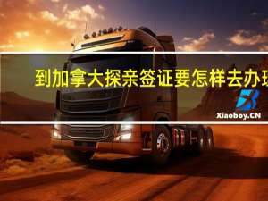 到加拿大探亲签证要怎样去办理