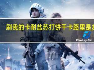 刷我的卡 耐盐苏打饼干卡路里是多少