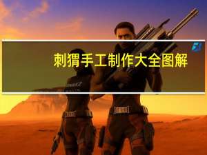 刺猬手工制作大全图解