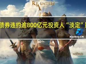 前三季度债券违约逾800亿元 投资人“淡定”期待市场化处置