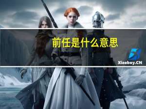 前任是什么意思