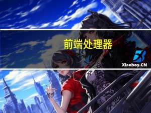 前端处理器