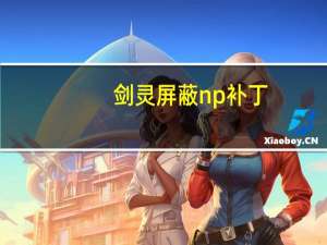 剑灵屏蔽np补丁（剑灵果体补丁）