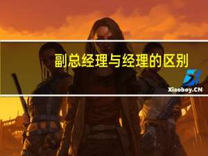 副总经理与经理的区别