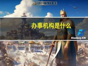 办事机构是什么
