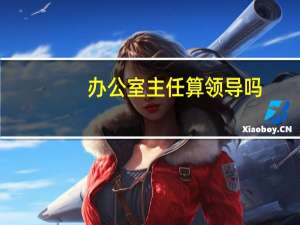 办公室主任算领导吗