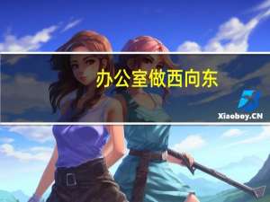 办公室做西向东