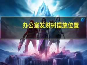 办公室发财树摆放位置
