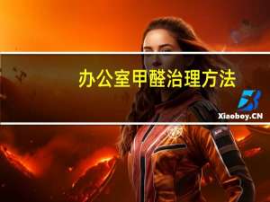 办公室甲醛治理方法