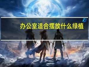 办公室适合摆放什么绿植