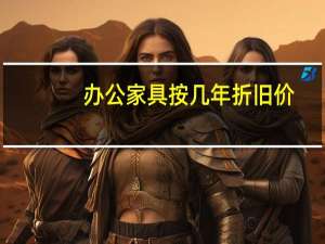 办公家具按几年折旧价