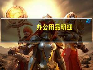 办公用品明细（办公用品明细）