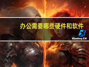 办公需要哪些硬件和软件