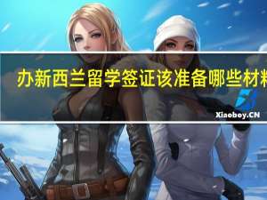 办新西兰留学签证该准备哪些材料呢