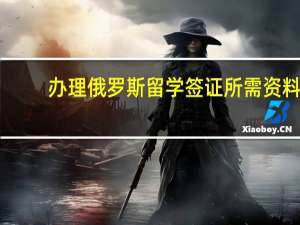 办理俄罗斯留学签证所需资料
