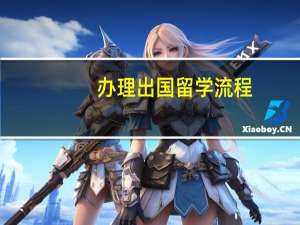 办理出国留学流程