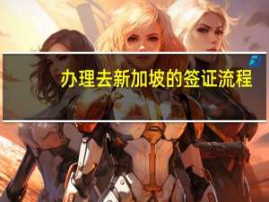 办理去新加坡的签证流程