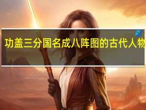 功盖三分国名成八阵图的古代人物是谁