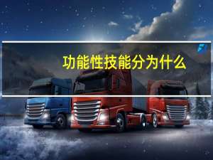 功能性技能分为什么