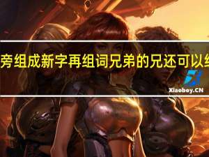 加偏旁组成新字再组词兄弟的兄还可以组成什么字