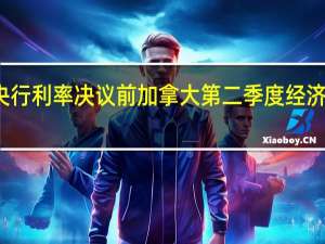 加央行利率决议前 加拿大第二季度经济意外收缩