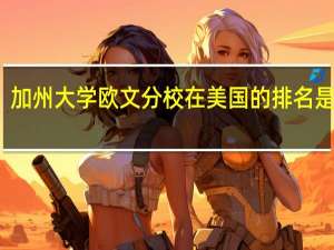 加州大学欧文分校在美国的排名是多少