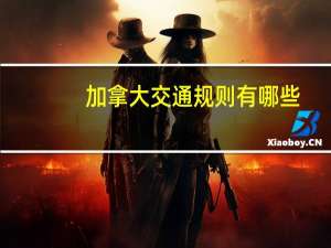 加拿大交通规则有哪些