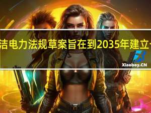 加拿大公布清洁电力法规草案 旨在到2035年建立一个净零排放的电网