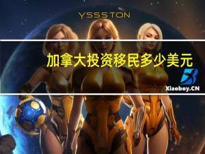 加拿大投资移民多少美元