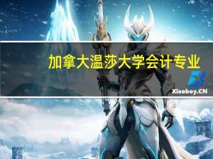 加拿大温莎大学会计专业