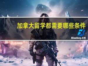 加拿大留学都需要哪些条件